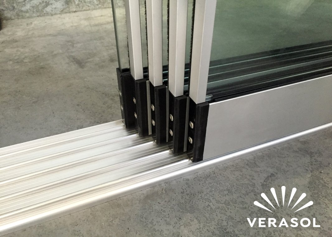 Glasschiebet&uuml;r T&uuml;rmitnehmer - Gsw deurmeenemers rail 2 - glas-turmitnehmer