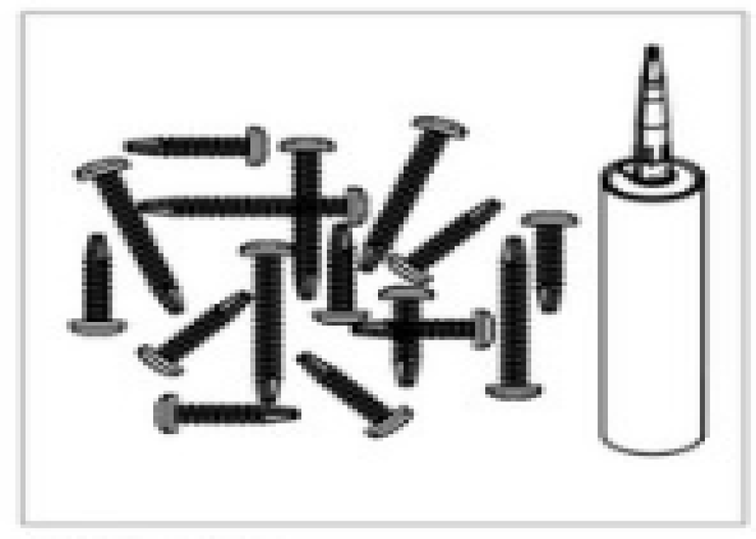 Montageset inkl. High Tack kleber - Montageset 4 - montageset-mit-kleber